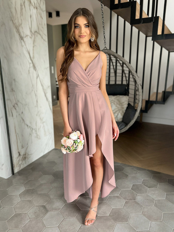 Edoti Maxi-Kleid LOVE - puder