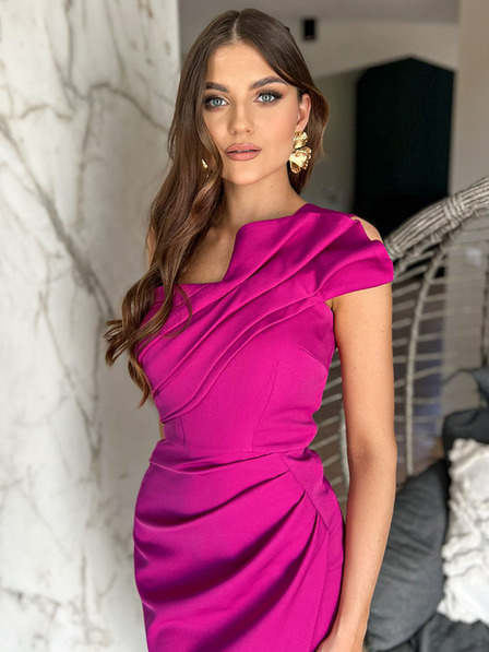Edoti Mini-Kleid ZOE - fuchsia