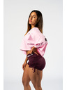 Nebbia Rosa Oversized Crop T-Shirt NEBBIA JUST FLOW 431