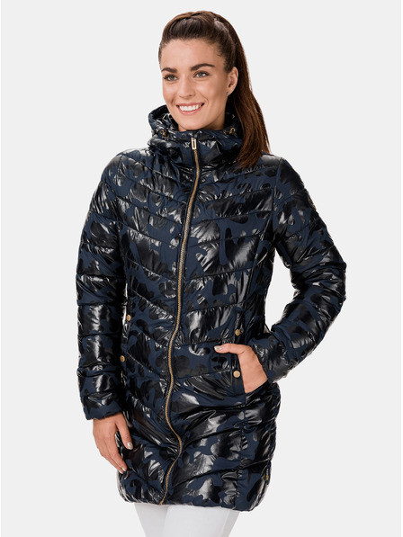 Sam 73 Blauer Damenmantel mit Steppmuster SAM 73 Alisha