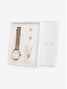 a-nis Set aus Damenuhr, Ohrringen und Kette in Gold a-nis
