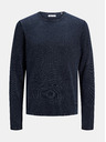 Jack & Jones Dunkelblaues Jack & Jones Leo-Sweatshirt