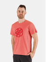 Sam 73 Rotes Herren-T-Shirt bedruckt mit SAM 73