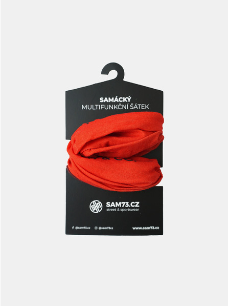 Sam 73 Roter Multifunktionsschal SAM 73