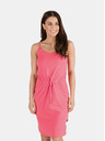 Sam 73 Rosa Damenkleid mit Krawatte SAM 73