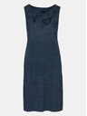 Sam 73 Dunkelblaues gemustertes Damenkleid SAM 73