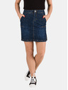 Sam 73 Dunkelblauer Damen-Denim-Ärmel-Rock SAM 73