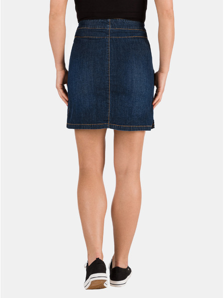 Sam 73 Dunkelblauer Damen-Denim-Ärmel-Rock SAM 73