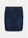 Sam 73 Dunkelblauer Damen-Denim-Ärmel-Rock SAM 73
