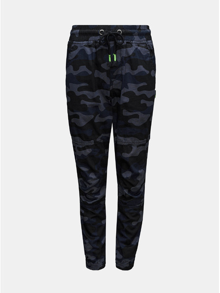 Sam 73 Dunkelblaue Camouflage-Hose für Jungen SAM 73