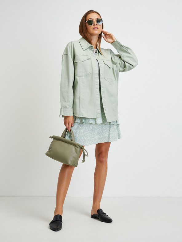 Vero Moda Grün gemusterter Rock VERO MODA Hanna