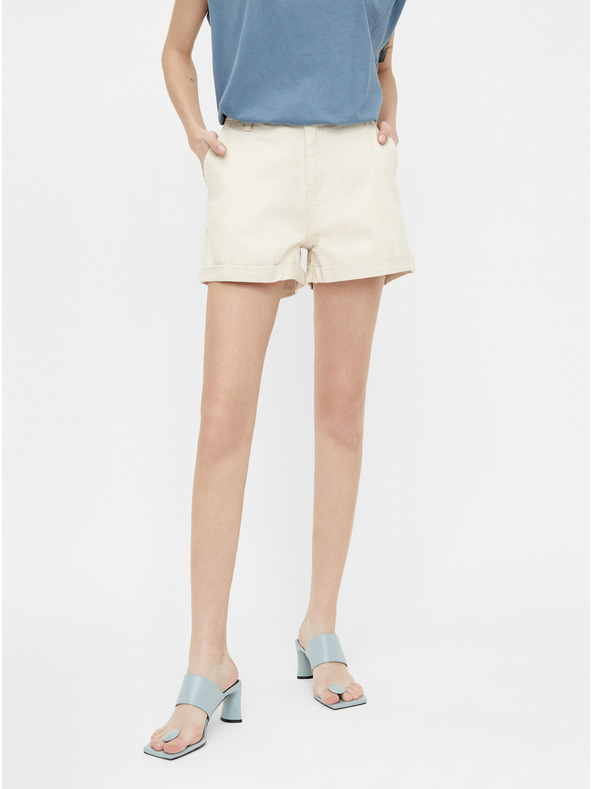 .OBJECT Shorts aus cremefarbenem Denim .OBJECT Penny
