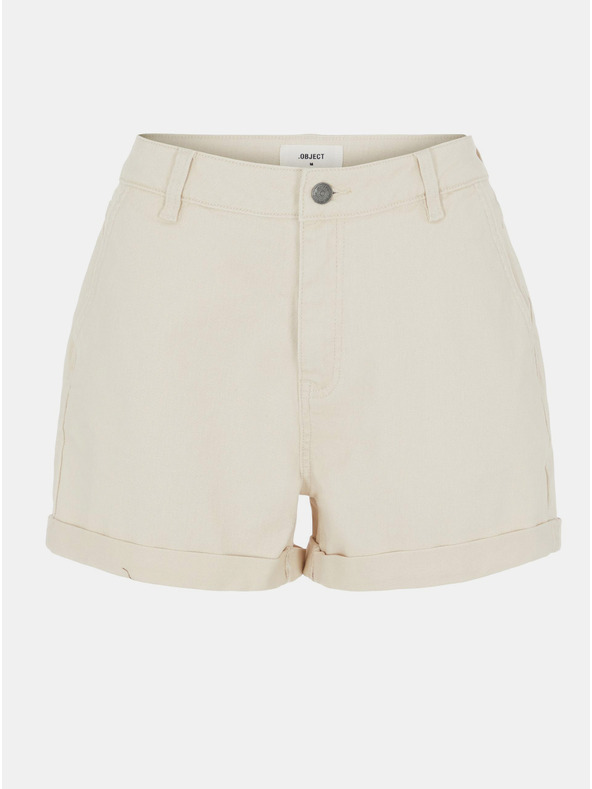 .OBJECT Shorts aus cremefarbenem Denim .OBJECT Penny