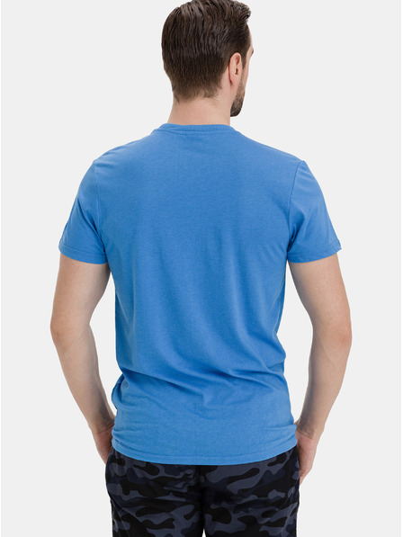 Sam 73 Blaues Herren-T-Shirt SAM 73