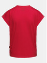 Sam 73 Rotes bedrucktes T-Shirt für Frauen SAM 73