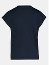 Sam 73 Dunkelblaues bedrucktes T-Shirt für Frauen SAM 73