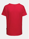 Sam 73 Rotes bedrucktes T-Shirt für Frauen SAM 73
