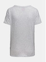 Sam 73 Graues Damen-T-Shirt mit SAM 73-Aufdruck