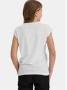 Sam 73 Weißes Mädchen-T-Shirt mit SAM 73-Aufdruck