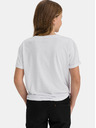 Sam 73 Weißes Mädchen-T-Shirt mit SAM 73-Aufdruck