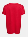 Sam 73 Rotes bedrucktes Mädchen-T-Shirt SAM 73