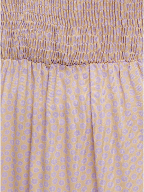 Pieces Hellrosa geblümtes Kleid Pieces Laoise