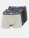 Jack & Jones Fünferpack Boxershorts in Grün und Grau Jack & Jones Oliver