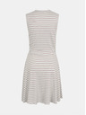 ONLY Weiß gestreiftes Kleid ONLY Felia
