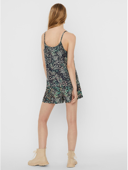 Vero Moda Dunkelblaues geblümtes Oberteil VERO MODA Hannah