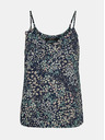 Vero Moda Dunkelblaues geblümtes Oberteil VERO MODA Hannah