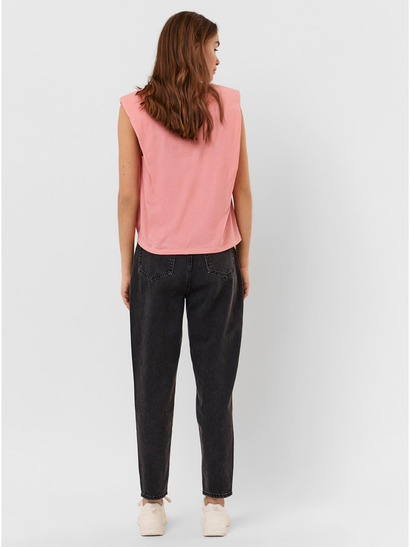 Vero Moda Rosa T-Shirt mit VERO MODA Hollie