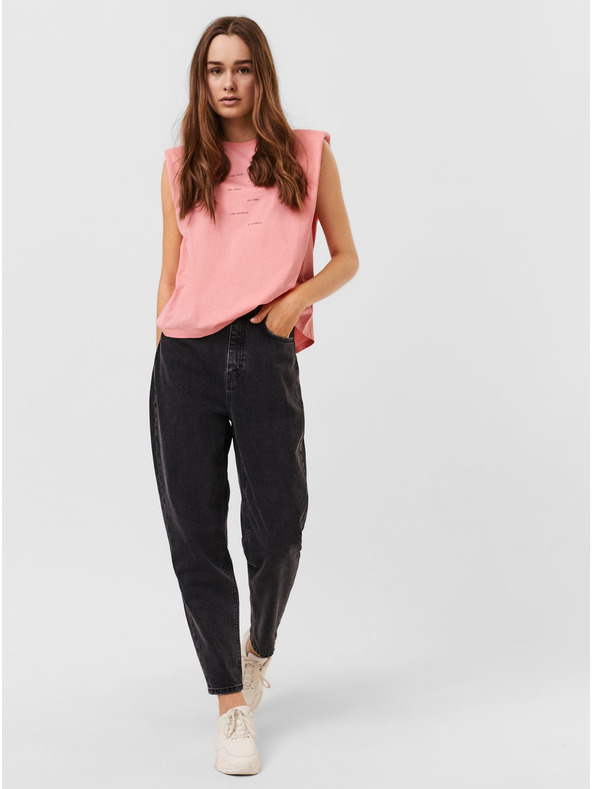 Vero Moda Rosa T-Shirt mit VERO MODA Hollie