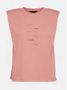 Vero Moda Rosa T-Shirt mit VERO MODA Hollie