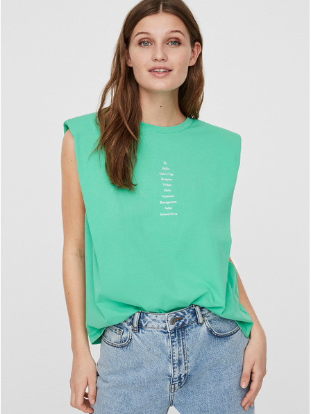 Vero Moda Hellgrünes T-Shirt mit VERO MODA Hollie