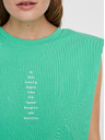 Vero Moda Hellgrünes T-Shirt mit VERO MODA Hollie