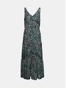 Vero Moda Dunkelblaues geblümtes Maxikleid VERO MODA Hannah
