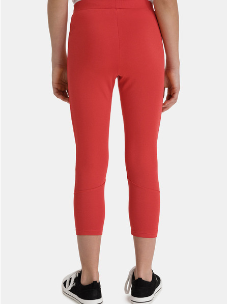 Sam 73 Rote bedruckte Mädchen-Leggings SAM 73