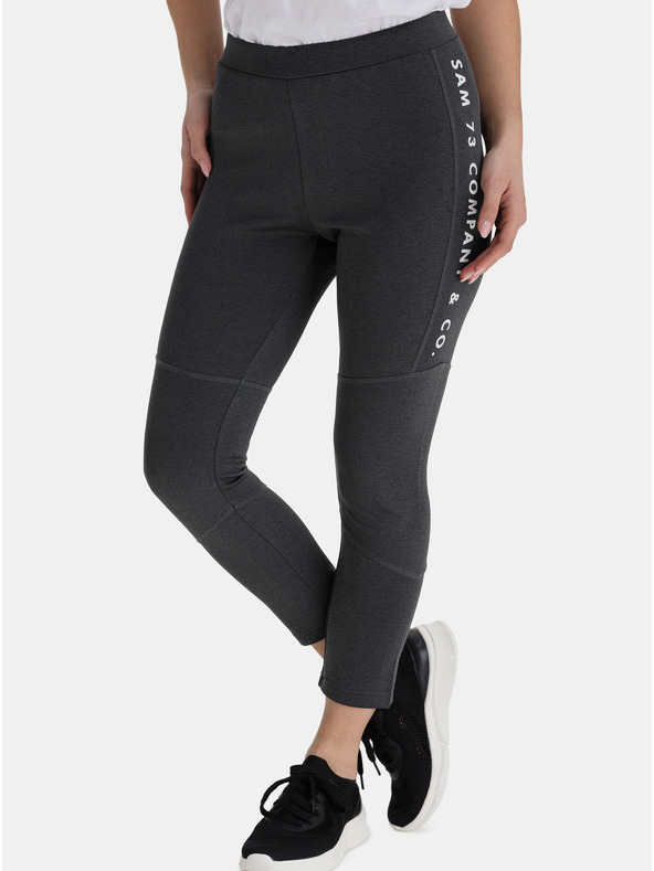 Sam 73 Dunkelgraue Damen-Leggings SAM 73