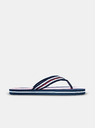 Sam 73 Rot und blau gestreifte Herren-Flip-Flops SAM 73