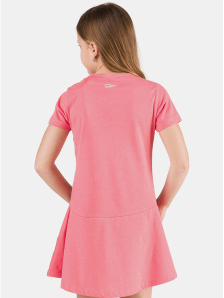 Sam 73 Rosa Mädchen Druckkleid SAM 73