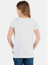 Sam 73 Weißes Mädchen-T-Shirt mit SAM 73-Aufdruck