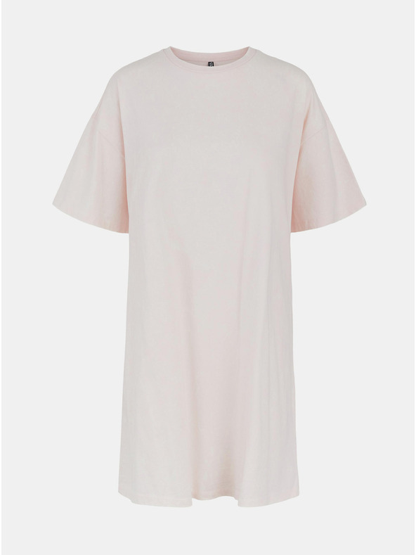 Pieces Hellrosa Damen-Basiskleid Pieces Taryn