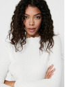 ONLY Cremefarbenes Basic-T-Shirt ONLY Emma