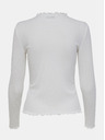 ONLY Cremefarbenes Basic-T-Shirt ONLY Emma