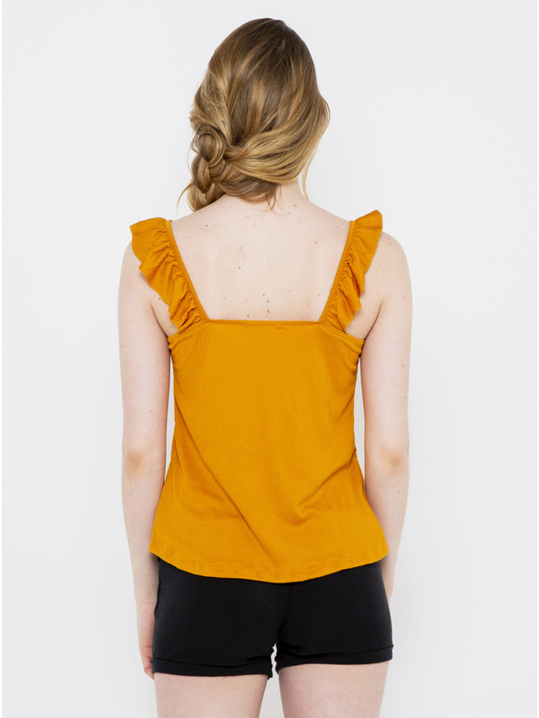 CAMAIEU Senfgelbes Oberteil CAMAIEU