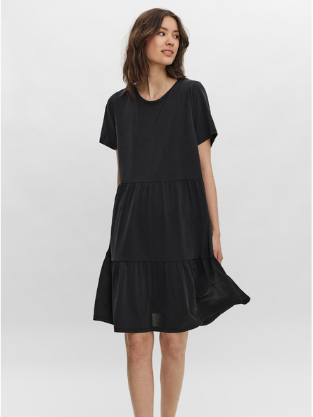 Vero Moda Schwarzes Kleid VERO MODA Filli
