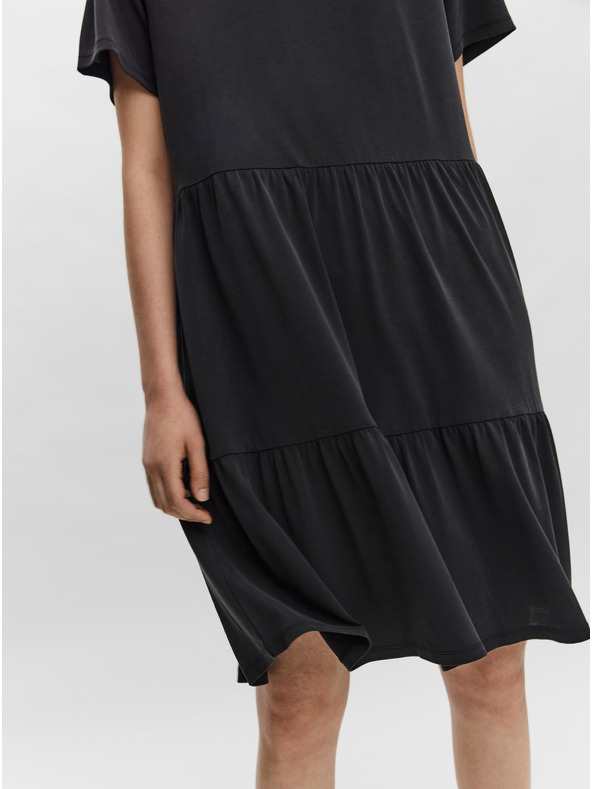 Vero Moda Schwarzes Kleid VERO MODA Filli