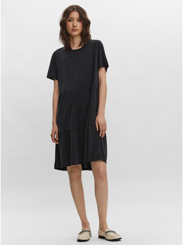 Vero Moda Schwarzes Kleid VERO MODA Filli