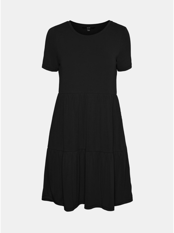 Vero Moda Schwarzes Kleid VERO MODA Filli