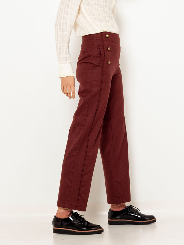 CAMAIEU Braune, weit geschnittene Hose CAMAIEU